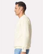 Gildan 12465, Sf008 Unisex Softstyle Midweight Quarter-zip Sweatshirt, Off White