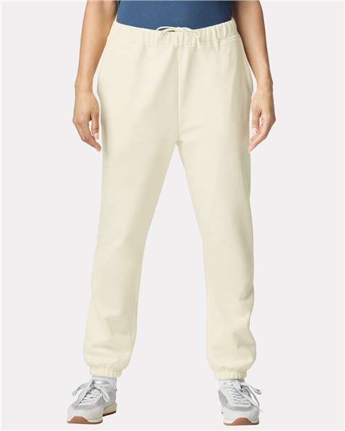 Gildan 12466, Sf100 Unisex Softstyle Midweight Pocket Sweatpants, Off White