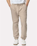 Gildan 12466, Sf100 Unisex Softstyle Midweight Pocket Sweatpants, Sand