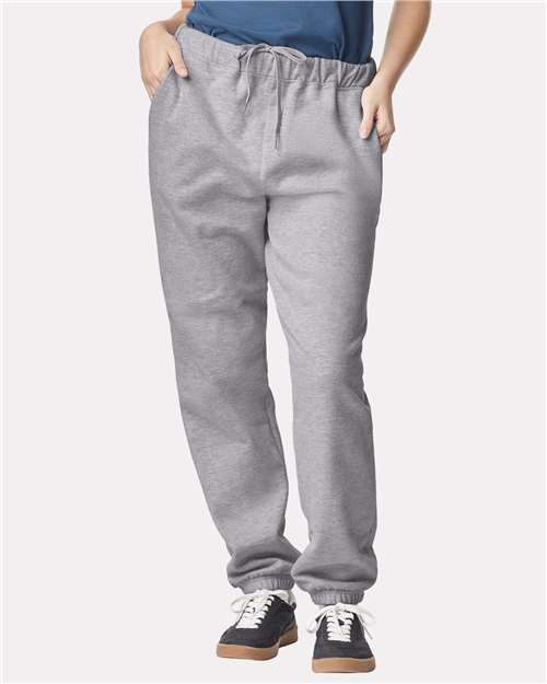Gildan 12466, Sf100 Unisex Softstyle Midweight Pocket Sweatpants, Sport Grey