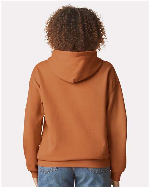 Gildan 9352, Sf500 Unisex Softstyle Midweight Hooded Sweatshirt, Texas Orange