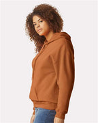 Gildan 9352, Sf500 Unisex Softstyle Midweight Hooded Sweatshirt, Texas Orange