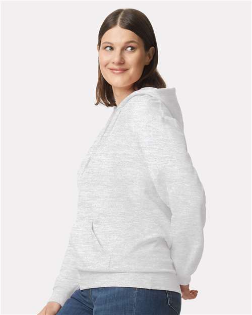 Gildan 9352, Sf500 Unisex Softstyle Midweight Hooded Sweatshirt, Ash