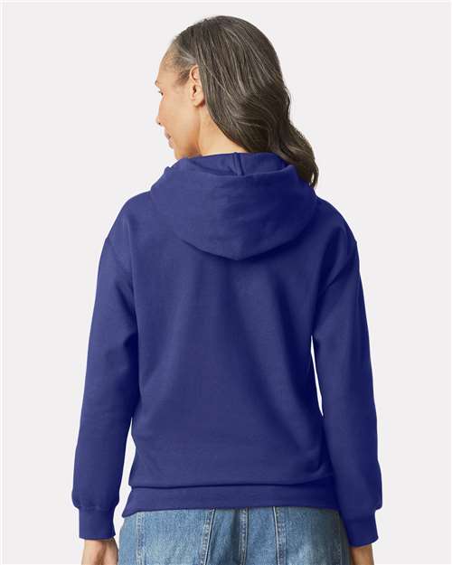 Gildan SF500, Unisex Softstyle Midweight Hooded Sweatshirt, Cobalt