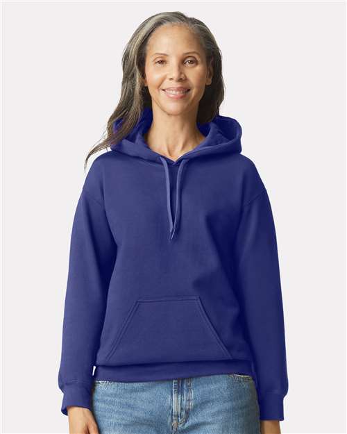 Gildan 9352, Sf500 Unisex Softstyle Midweight Hooded Sweatshirt, Cobalt