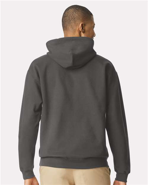 Gildan 9352, Sf500 Unisex Softstyle Midweight Hooded Sweatshirt, Smoke