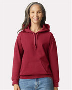 Gildan 9352, Sf500 Unisex Softstyle Midweight Hooded Sweatshirt, Cardinal