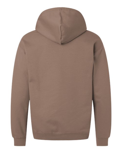 Gildan SF500, Unisex Softstyle Midweight Hooded Sweatshirt, Brown Savana
