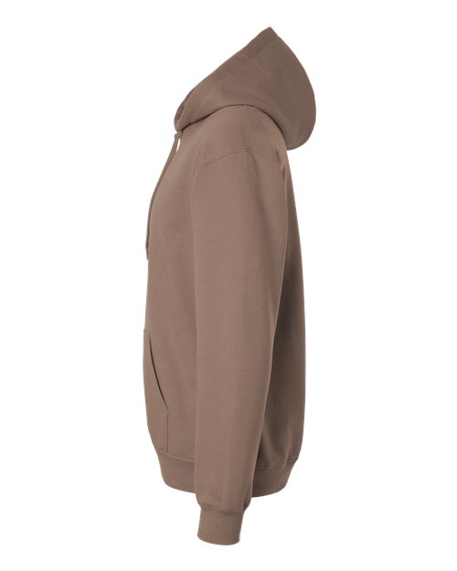 Gildan 9352, Sf500 Unisex Softstyle Midweight Hooded Sweatshirt, Brown Savana