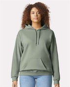 Gildan 9352, Sf500 Unisex Softstyle Midweight Hooded Sweatshirt, Sage