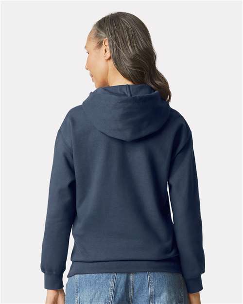 Gildan 9352, Sf500 Unisex Softstyle Midweight Hooded Sweatshirt, Blue Dusk