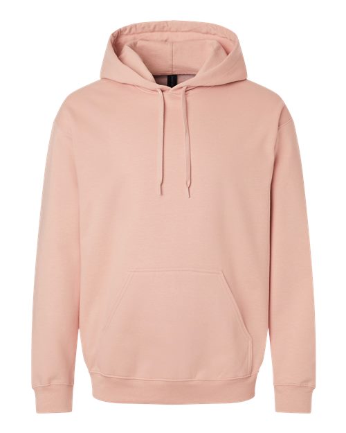 Gildan 9352, Sf500 Unisex Softstyle Midweight Hooded Sweatshirt, Dusty Rose