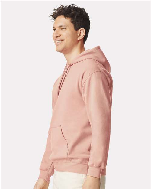 Gildan SF500, Unisex Softstyle Midweight Hooded Sweatshirt, Dusty Rose