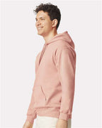 Gildan SF500, Unisex Softstyle Midweight Hooded Sweatshirt, Dusty Rose