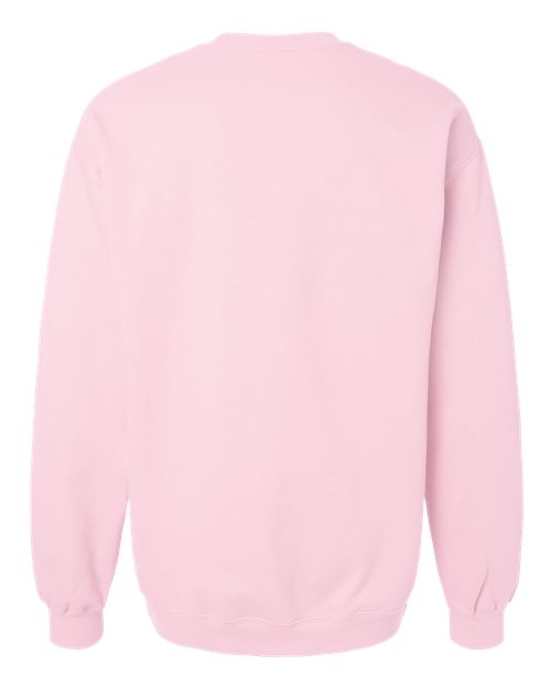 Gildan 9351, Sf000 Unisex Softstyle Midweight Crewneck Sweatshirt, Light Pink