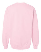 Gildan 9351, Sf000 Unisex Softstyle Midweight Crewneck Sweatshirt, Light Pink
