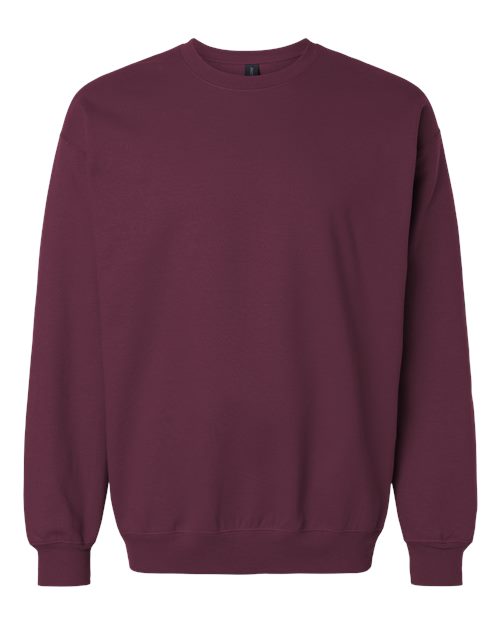 Gildan 9351, Sf000 Unisex Softstyle Midweight Crewneck Sweatshirt, Maroon