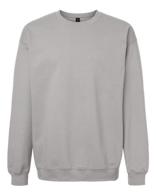 Gildan SF000, Unisex Softstyle Midweight Crewneck Sweatshirt, Cement