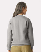 Gildan 9351, Sf000 Unisex Softstyle Midweight Crewneck Sweatshirt, Cement