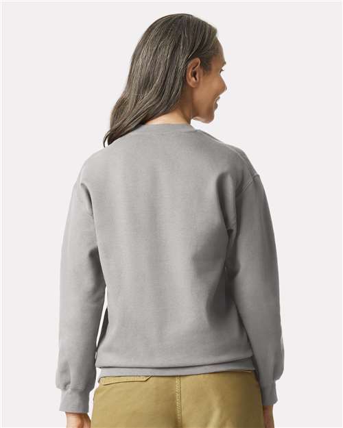 Gildan 9351, Sf000 Unisex Softstyle Midweight Crewneck Sweatshirt, Cement