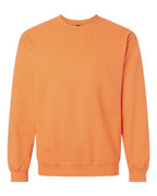 Gildan SF000, Unisex Softstyle Midweight Crewneck Sweatshirt, Tangerine