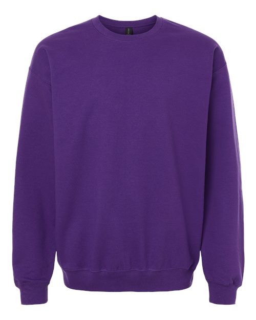 Gildan 9351, Sf000 Unisex Softstyle Midweight Crewneck Sweatshirt, Purple