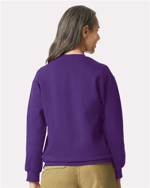Gildan 9351, Sf000 Unisex Softstyle Midweight Crewneck Sweatshirt, Purple