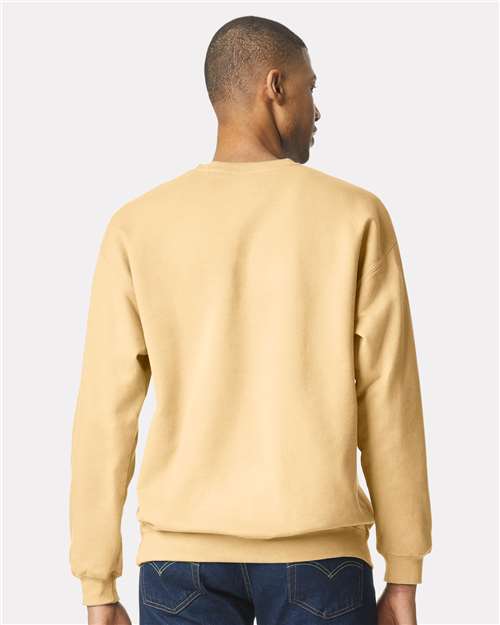 Gildan 9351, Sf000 Unisex Softstyle Midweight Crewneck Sweatshirt, Yellow Haze