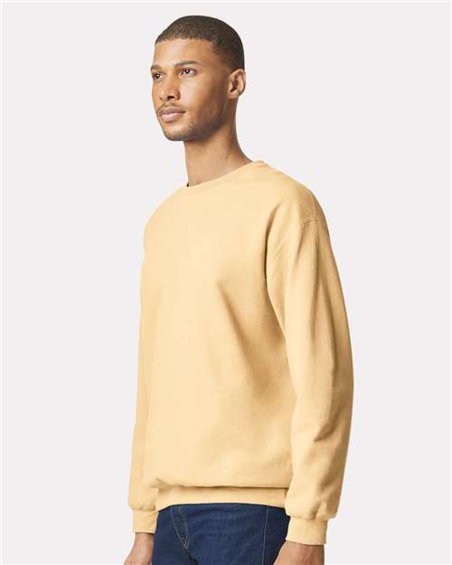 Gildan 9351, Sf000 Unisex Softstyle Midweight Crewneck Sweatshirt, Yellow Haze