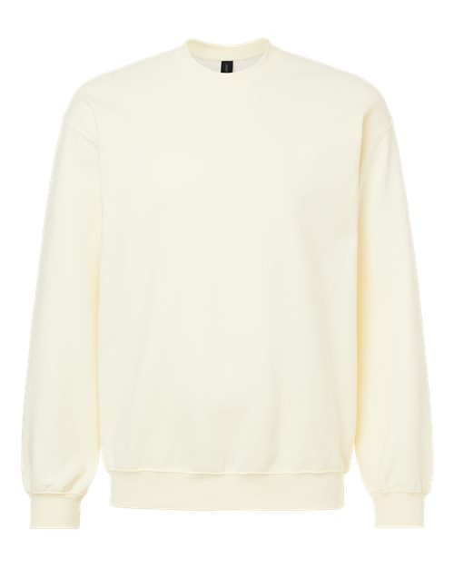 Gildan 9351, Sf000 Unisex Softstyle Midweight Crewneck Sweatshirt, Off White