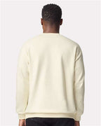 Gildan SF000, Unisex Softstyle Midweight Crewneck Sweatshirt, Off White