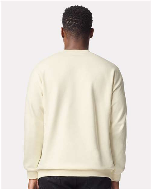 Gildan SF000, Unisex Softstyle Midweight Crewneck Sweatshirt, Off White