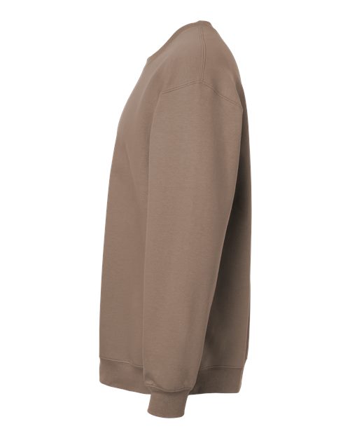 Gildan 9351, Sf000 Unisex Softstyle Midweight Crewneck Sweatshirt, Brown Savana