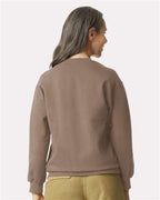 Gildan 9351, Sf000 Unisex Softstyle Midweight Crewneck Sweatshirt, Brown Savana