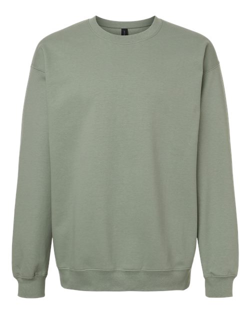 Gildan SF000, Unisex Softstyle Midweight Crewneck Sweatshirt, Sage