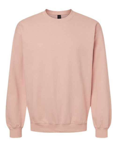 Gildan 9351, Sf000 Unisex Softstyle Midweight Crewneck Sweatshirt, Dusty Rose