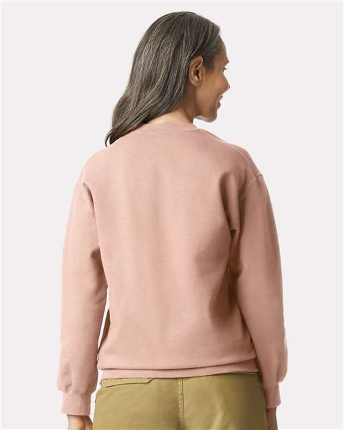 Gildan 9351, Sf000 Unisex Softstyle Midweight Crewneck Sweatshirt, Dusty Rose
