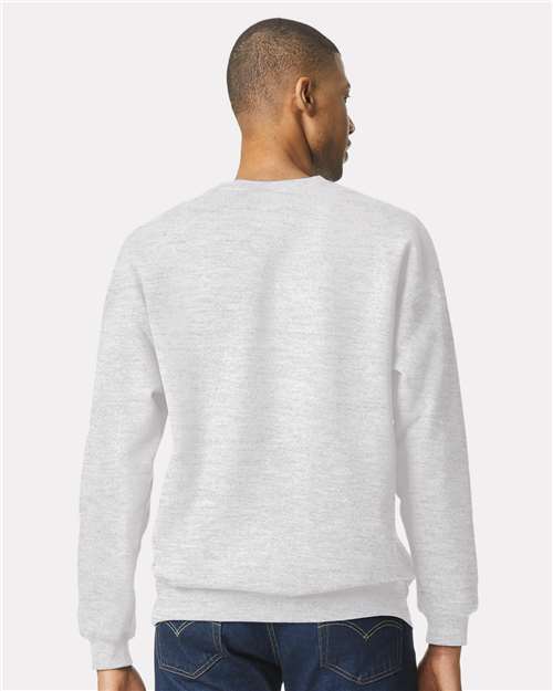 Gildan SF000, Unisex Softstyle Midweight Crewneck Sweatshirt, Ash