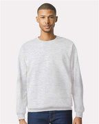 Gildan 9351, Sf000 Unisex Softstyle Midweight Crewneck Sweatshirt, Ash