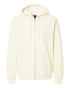 Gildan 9353, Sf600 Unisex Softstyle Midweight Full-zip Hooded Sweatshirt, Off White