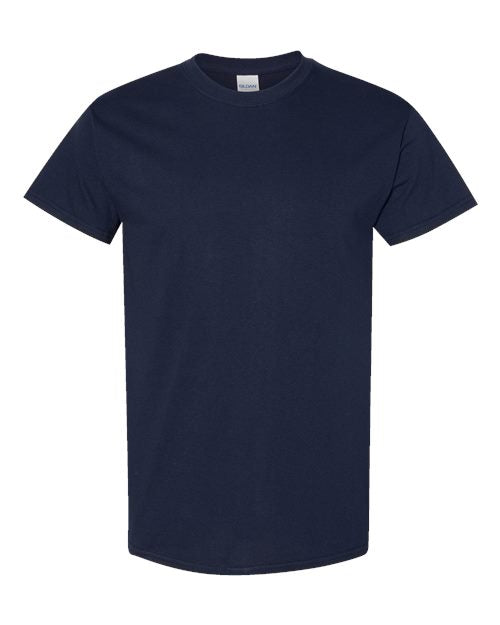 Gildan 16, 5000 Unisex Heavy Cotton T-shirt, Blue Dusk