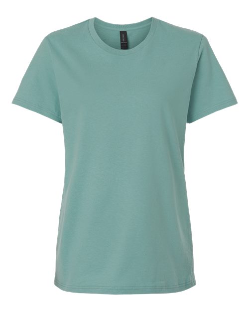 Gildan 2115, 5000l Women's Heavy Cotton T-shirt, Aquatic