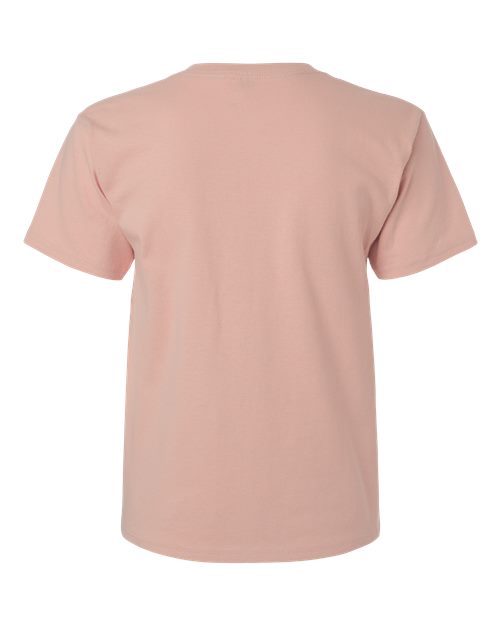 Gildan 2115, 5000l Women's Heavy Cotton T-shirt, Dusty Rose