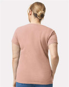 Gildan 2115, 5000l Women's Heavy Cotton T-shirt, Dusty Rose