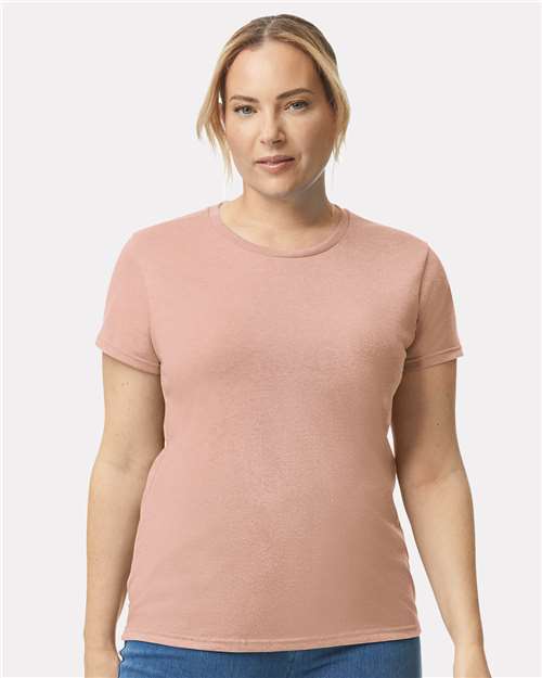 Gildan 5000L, Women's Heavy Cotton T-shirt, Dusty Rose
