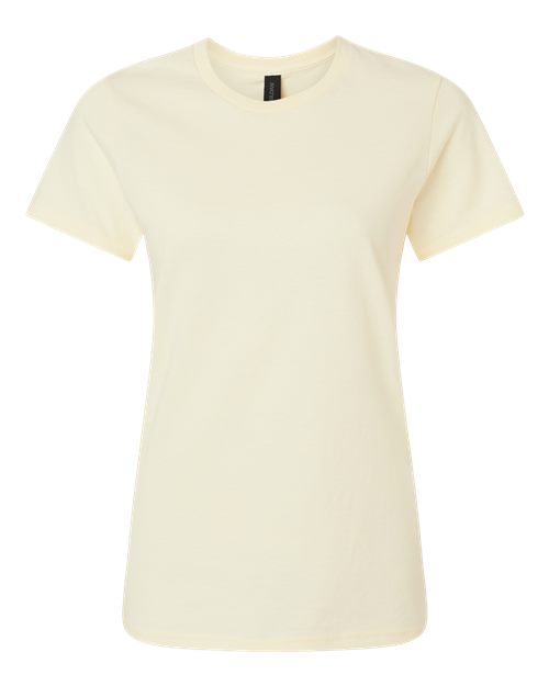 Gildan 5000L, Women's Heavy Cotton T-shirt, Off White