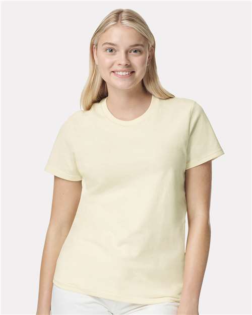 Gildan 2115, 5000l Women's Heavy Cotton T-shirt, Off White
