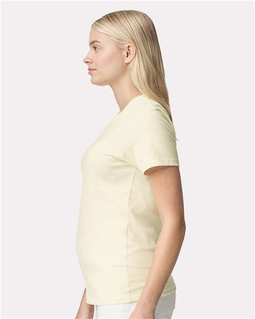 Gildan 5000L, Women's Heavy Cotton T-shirt, Off White