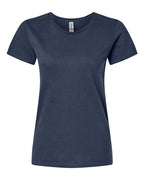 Gildan 2115, 5000l Women's Heavy Cotton T-shirt, Blue Dusk