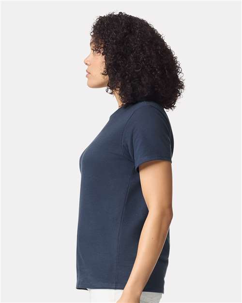 Gildan 2115, 5000l Women's Heavy Cotton T-shirt, Blue Dusk